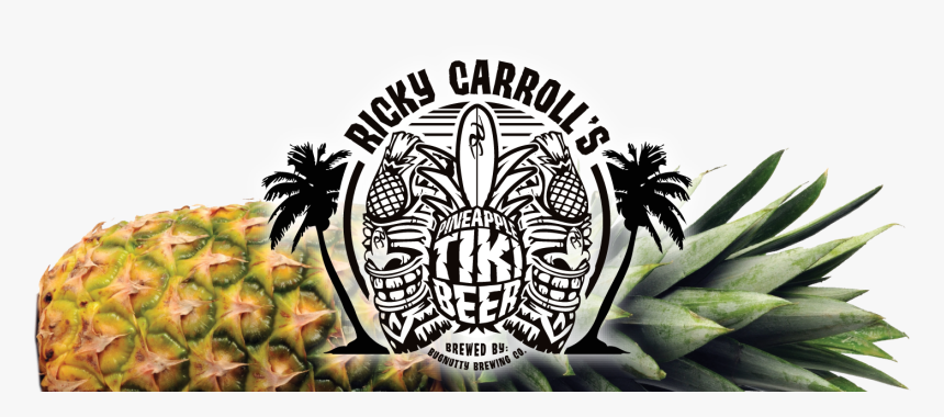 Ricky Carroll’s Pineapple Tiki Beer - Illustration, HD Png Download, Free Download