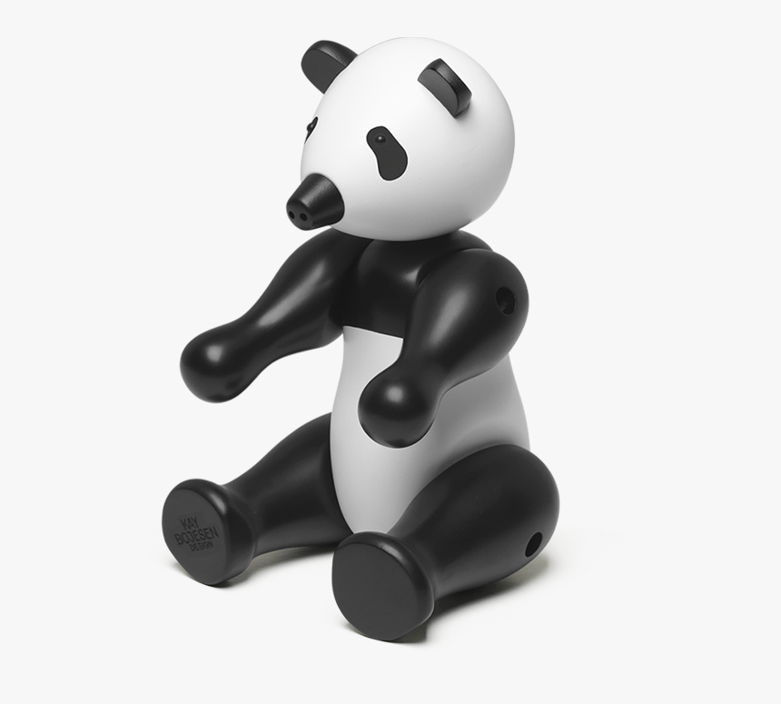 Pandabear Small Black White - Kay Bojesen Panda, HD Png Download, Free Download