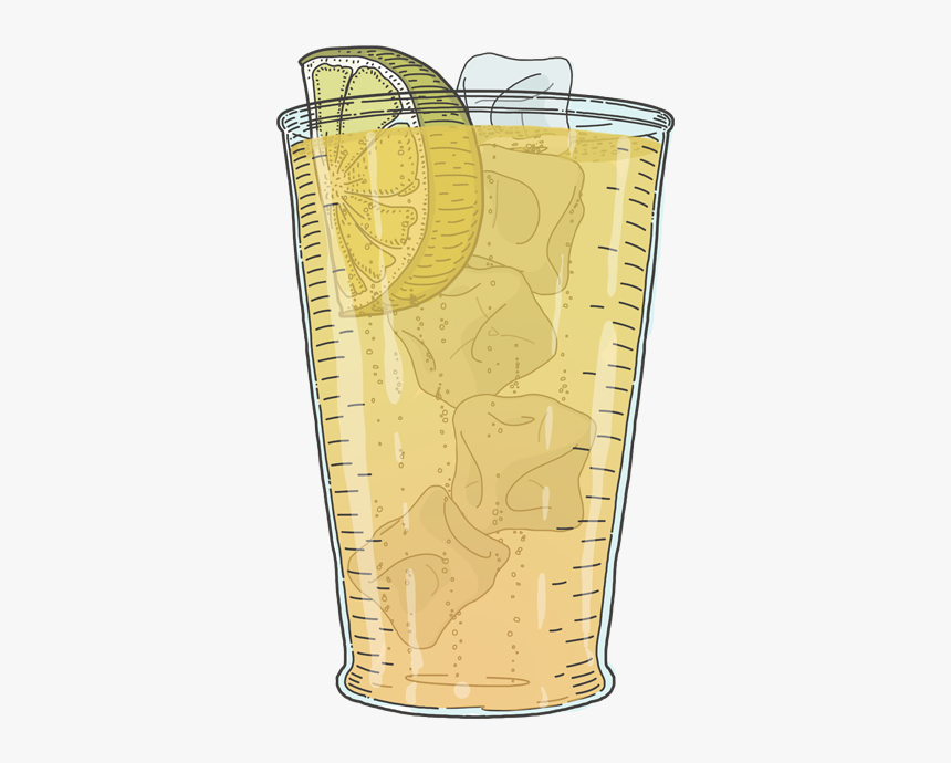 Vodka Ginger Ale Drawing, HD Png Download, Free Download
