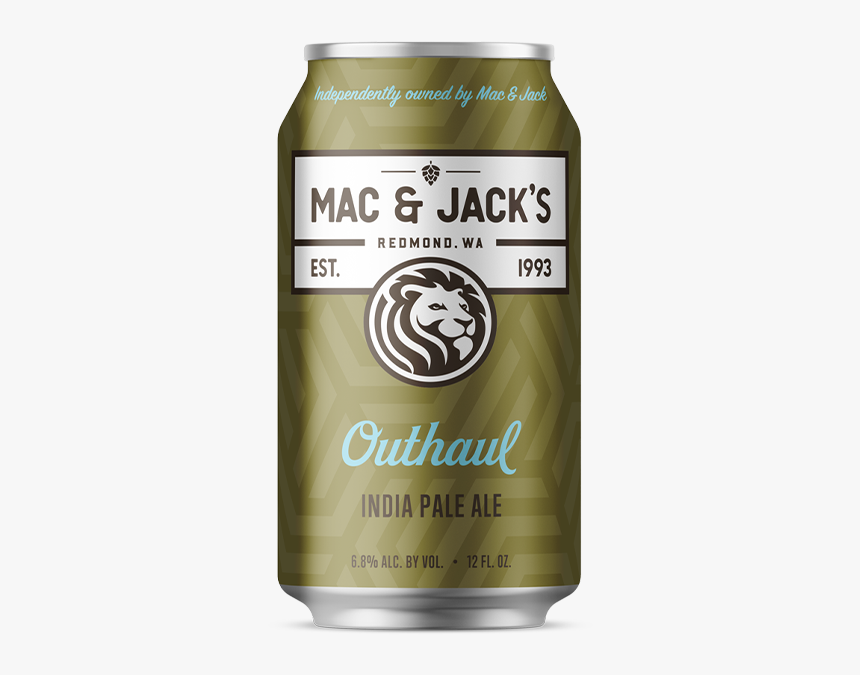 Outhaul Can Homepage - Mac And Jack Pale Ale, HD Png Download, Free Download