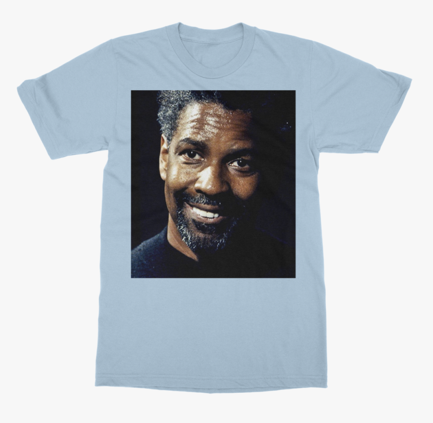 Denzel Washington Classic Adult T-shirt"
 Class=, HD Png Download, Free Download