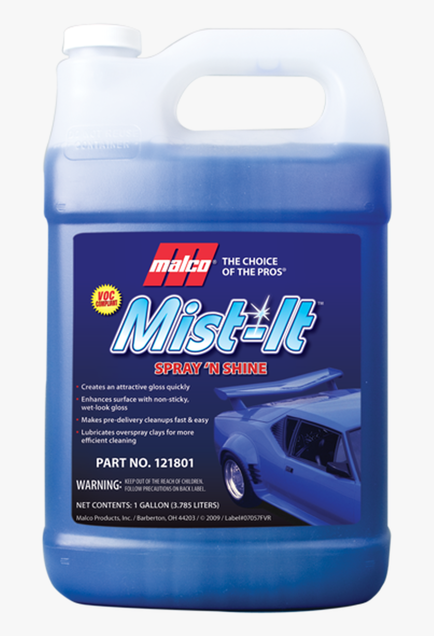 Malco Mist It Spray & Shine Purple Clay Kit - Floor, HD Png Download, Free Download