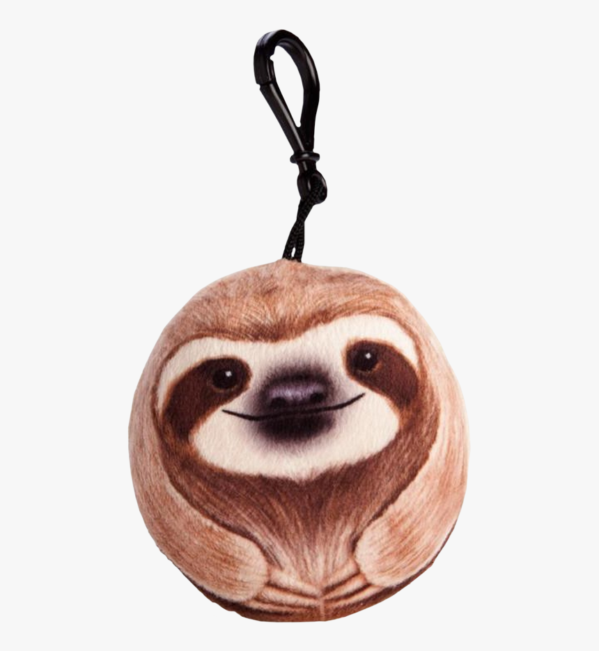 Sloth Plush Keychain With Sound - Stampino A Forma Di Bradipo, HD Png Download, Free Download