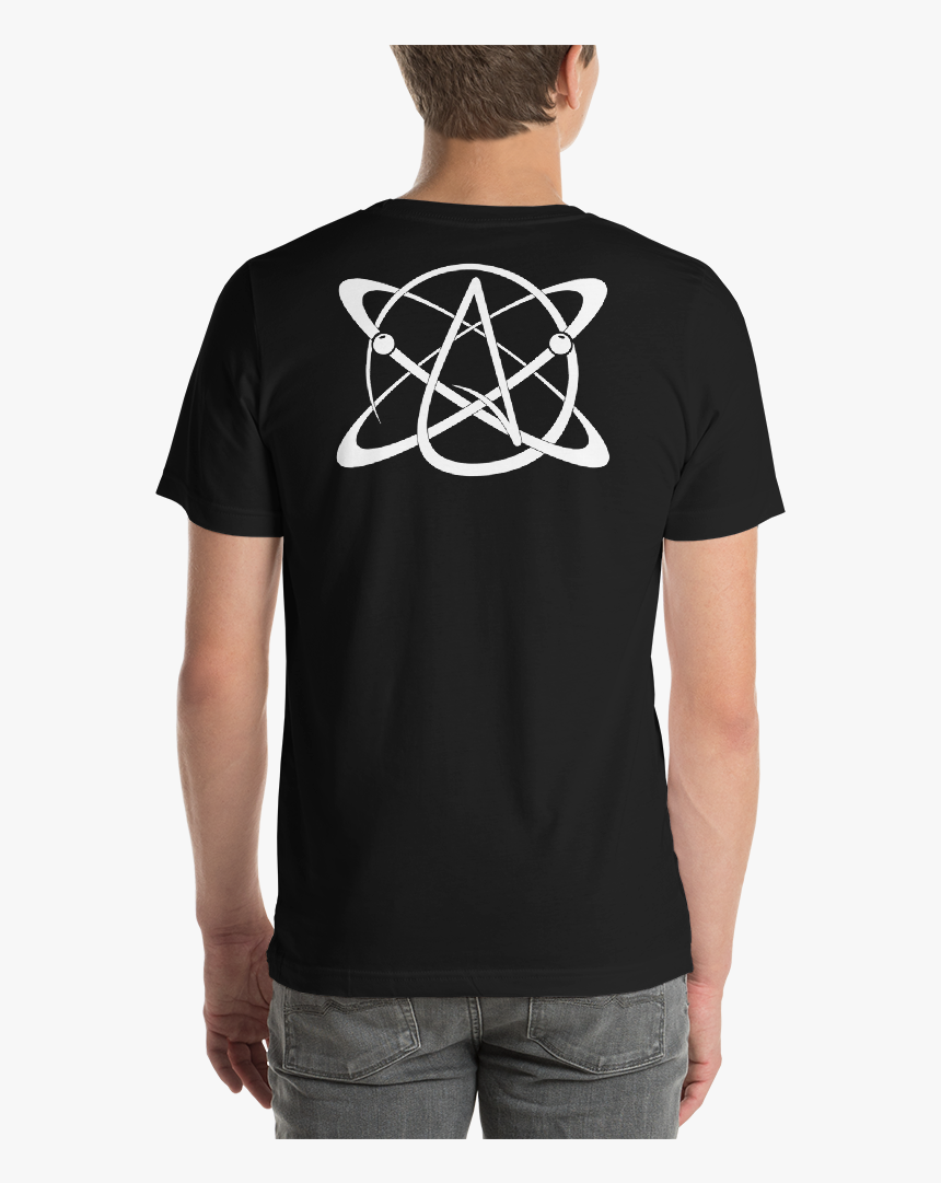 Atomic Atheist Symbol , Png Download - T-shirt, Transparent Png, Free Download