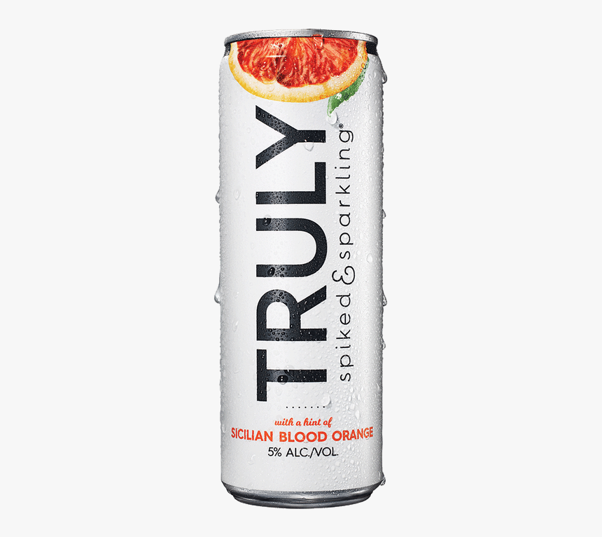 Truly Sparkling Sicilian Blood Orange Hard Seltzer - Sicilian Blood Orange Truly, HD Png Download, Free Download