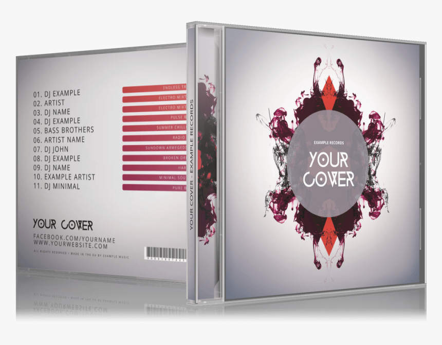 Cd Cover 3d Png, Transparent Png, Free Download