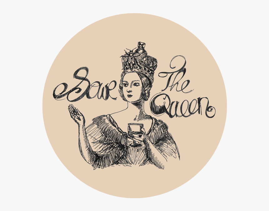 Logo Save The Queen Gin 1 - Fashion Illustration, HD Png Download, Free Download