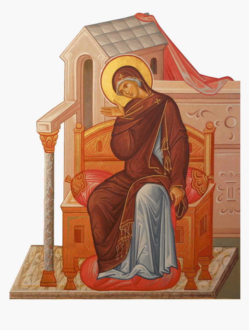 Icon Hdr Theo - Annunciation Of The Theotokos, HD Png Download, Free Download