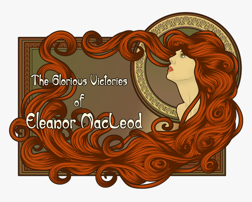 Art Nouveau Long Hair, HD Png Download, Free Download