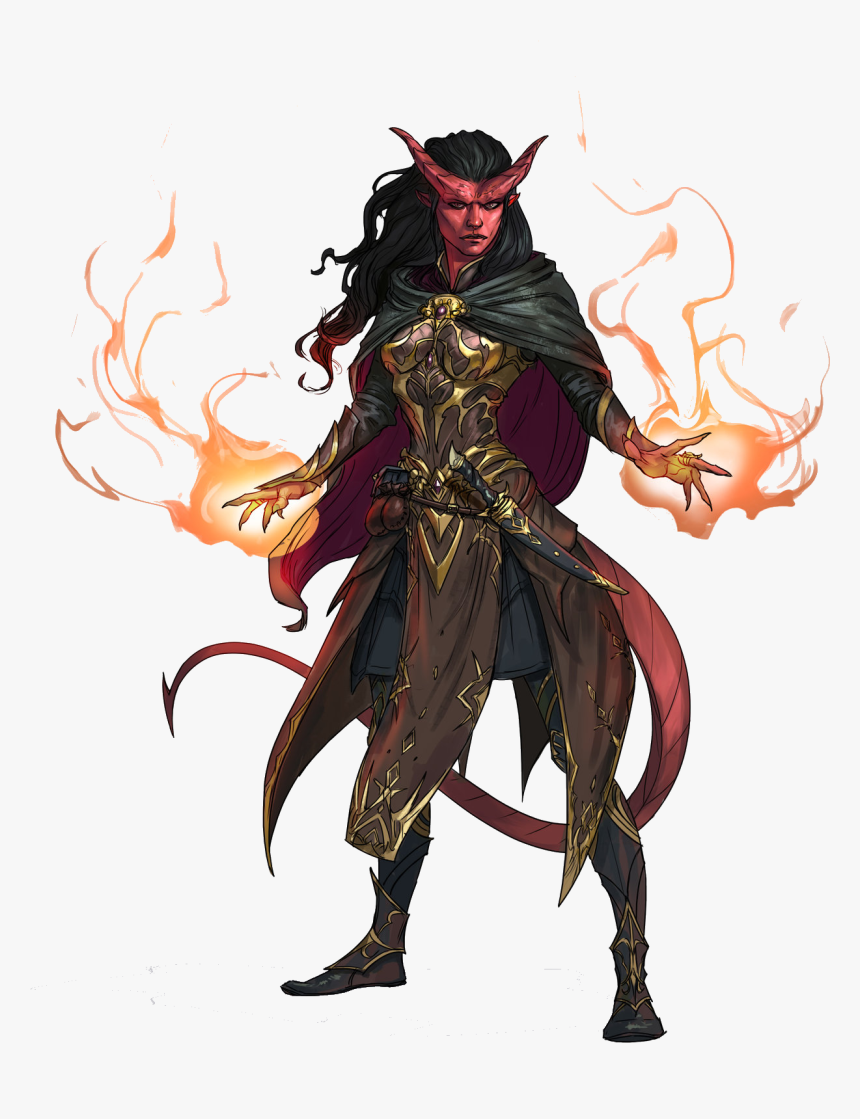 Infinite Isles Wikia - Female Tiefling Dnd, HD Png Download, Free Download