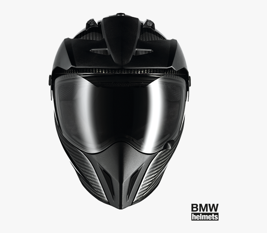 Rouwen Naleving van Dood in de wereld Bmw Carbon Enduro Helmet Black, HD Png Download - kindpng