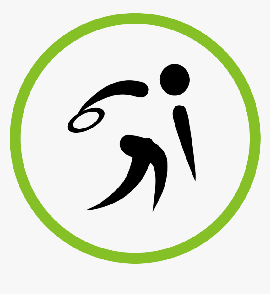 Olympic Discus Throw Logo, HD Png Download, Free Download