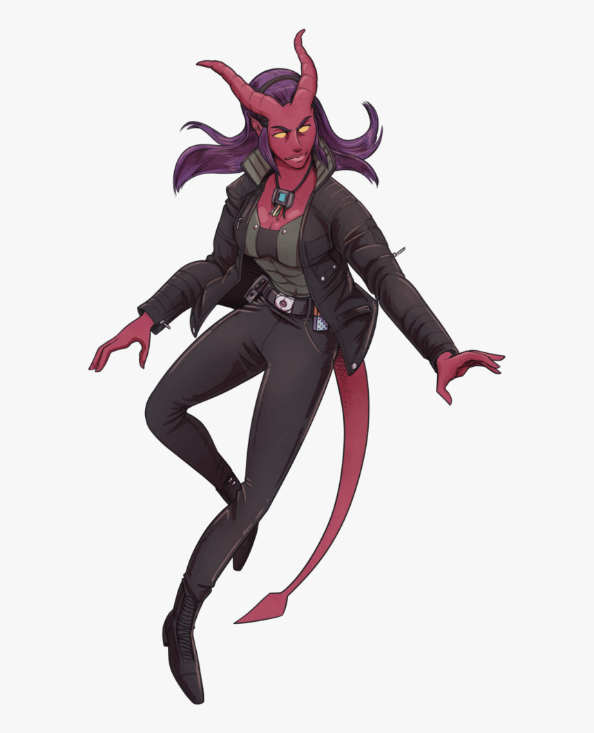 Talarra, Tiefling Witchwarper - Tiefling Starfinder, HD Png Download, Free Download