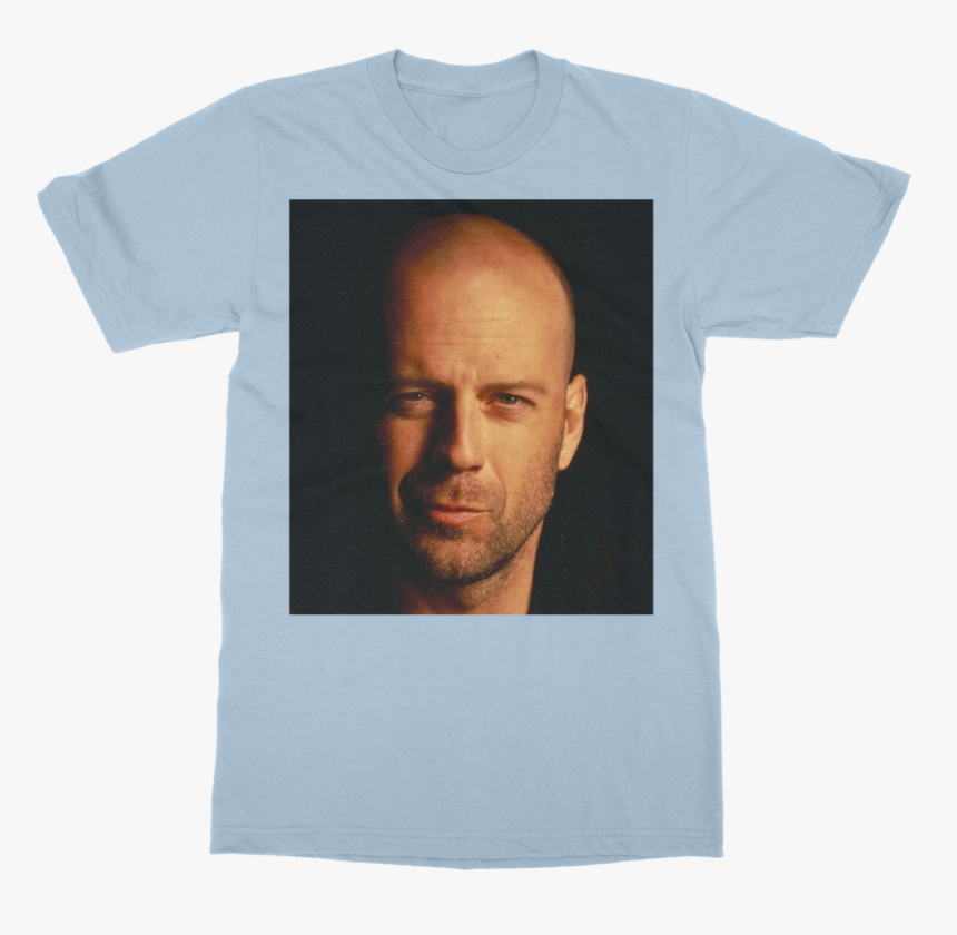 Bruce Willis Classic Adult T-shirt"
 Class= - 布鲁斯 威 利 斯, HD Png Download, Free Download