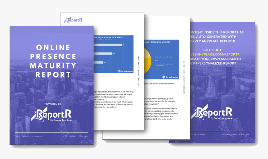 Reportr Online Presence - Brochure, HD Png Download, Free Download