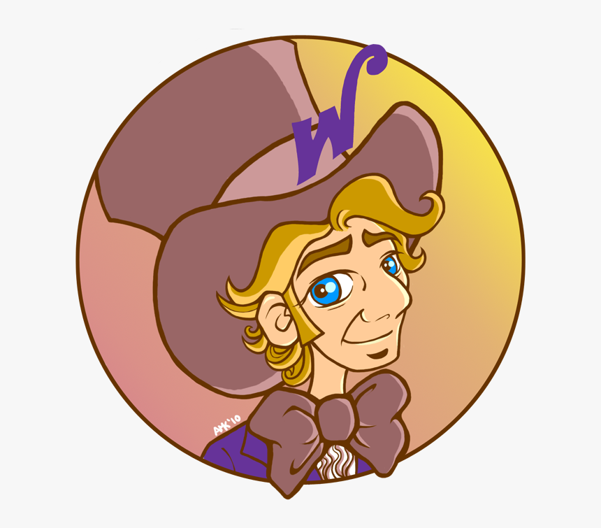 Willy Wonka By Cake - Cartoon, HD Png Download, Free Download