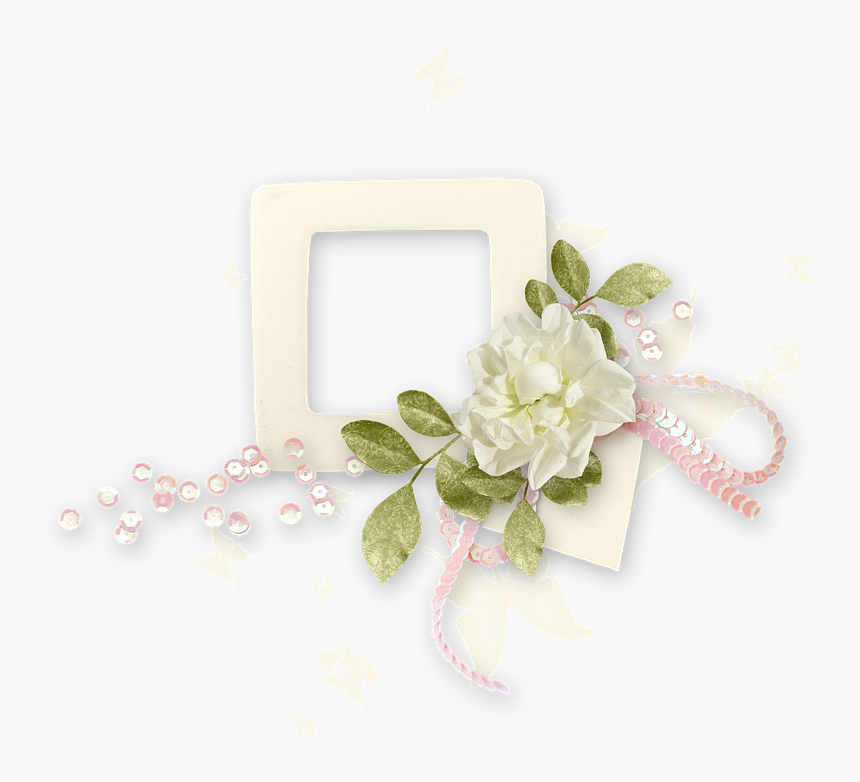 Frame, Photo Frame, Photoshop, Digital Frame - Garden Roses, HD Png Download, Free Download