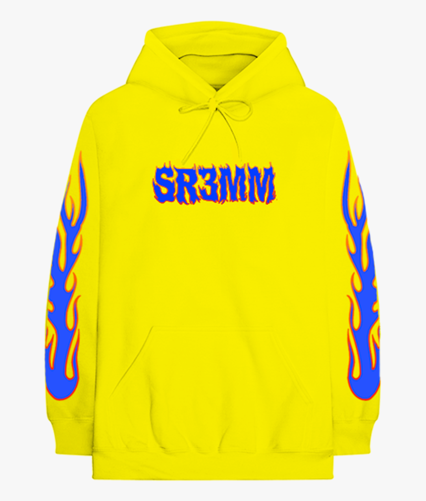 Sr3mm Flame Hoodie, HD Png Download, Free Download