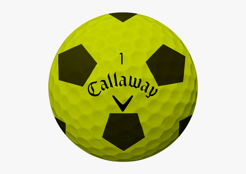 Balls 2018 Chrome Soft Truvis Yellow 1446 - Callaway Chrome Soft Green, HD Png Download, Free Download