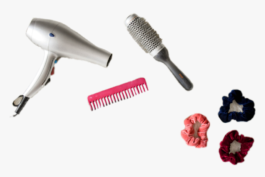 #peluqueria #peine #secador #colitas #gomitas - Hair Dryer, HD Png Download, Free Download