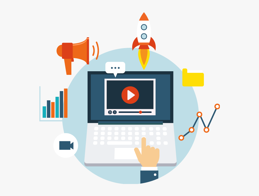 Video Marketing Service - Cartoon, HD Png Download, Free Download