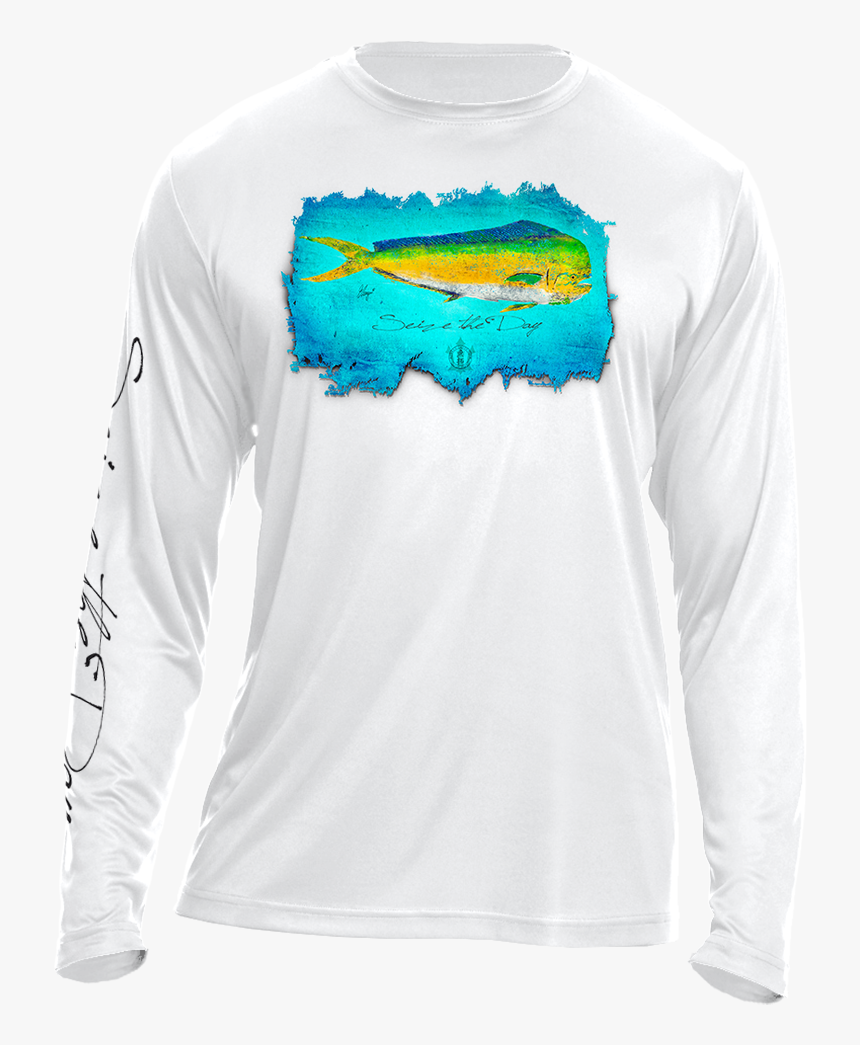 Hooked Carpe Diem - Long-sleeved T-shirt, HD Png Download, Free Download