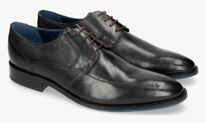 Derby Shoes Victor 1 Rio Navy Red Laces - Melvin & Hamilton, HD Png Download, Free Download