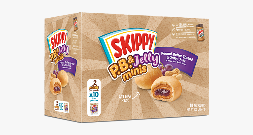 Skippy Pb And J Minis, HD Png Download, Free Download