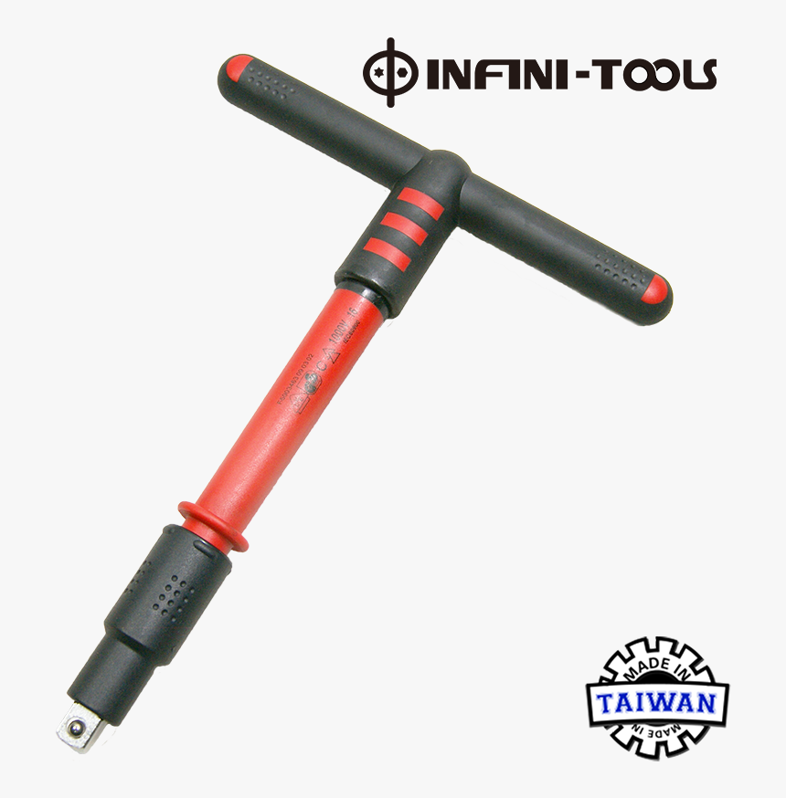 1000v Insulated, Vde T Handle Socket Wrench - Rivet Gun, HD Png Download, Free Download