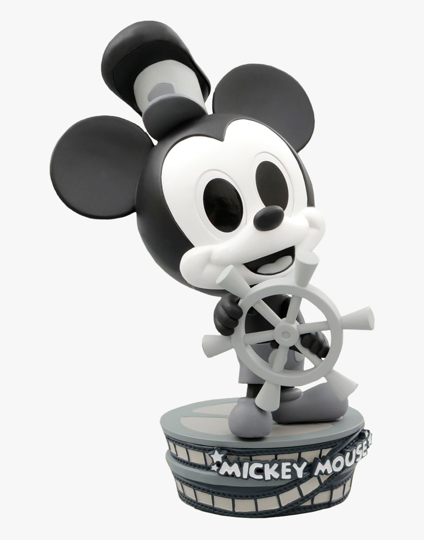 Steamboat Willie Mickey Mouse 90th Anniversary Cosbaby - Cosbaby Mickey Mouse Screen Debut 90th Anniversary, HD Png Download, Free Download