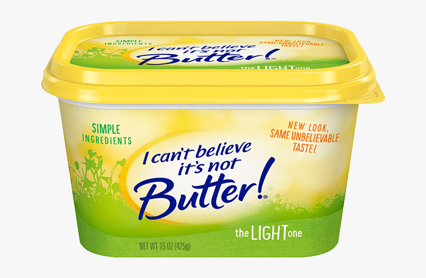 I Cant Believe Its Not Butter Png - Can T Believe It's Not Butter, Transparent Png, Free Download