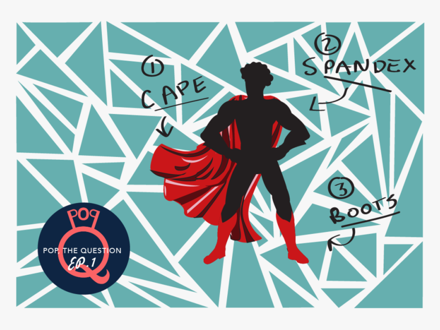 Ptq 01 Superheros-01 - Illustration, HD Png Download, Free Download