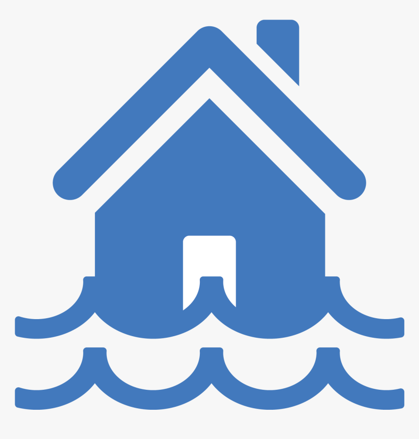 Flood - House Icon, HD Png Download, Free Download