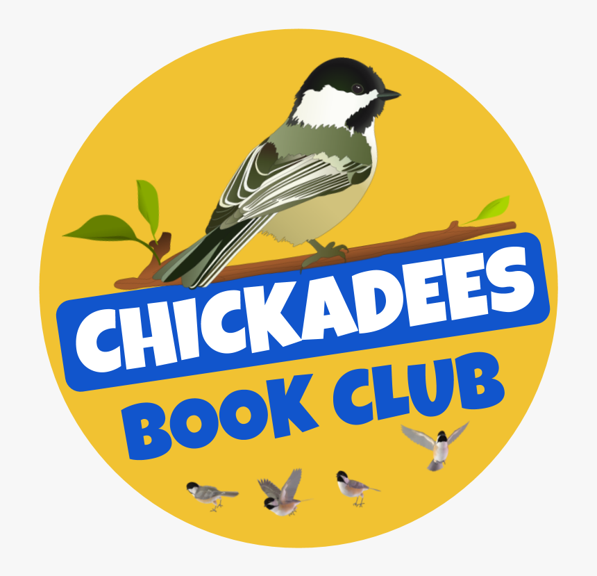 Yellow Circle With A Picture Of A Chickadee On It, - Black Capped Chickadee Drawing, HD Png Download, Free Download