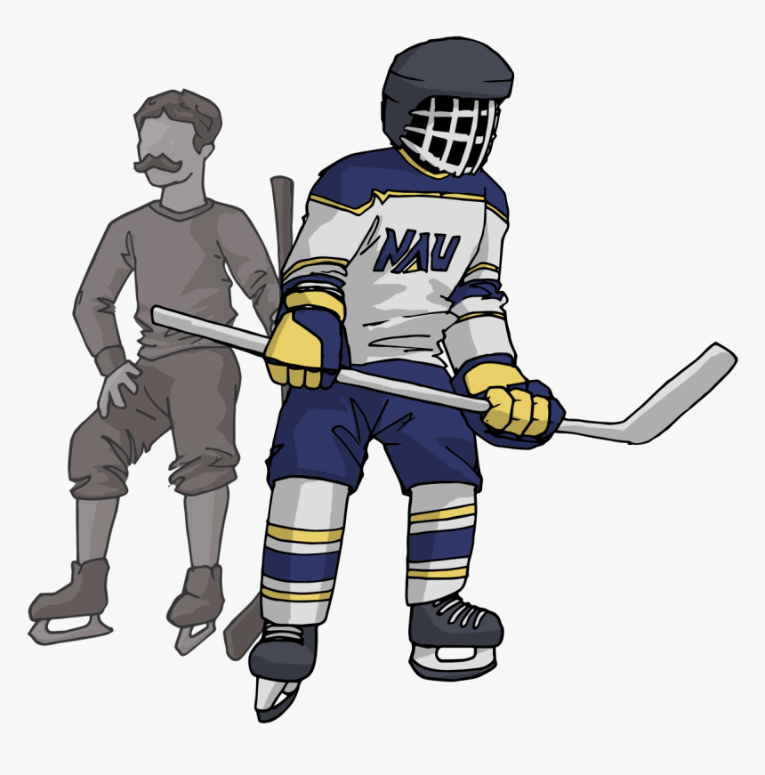 Evolution Of Sports Equipment"
 Class="img Responsive - College Ice Hockey, HD Png Download, Free Download