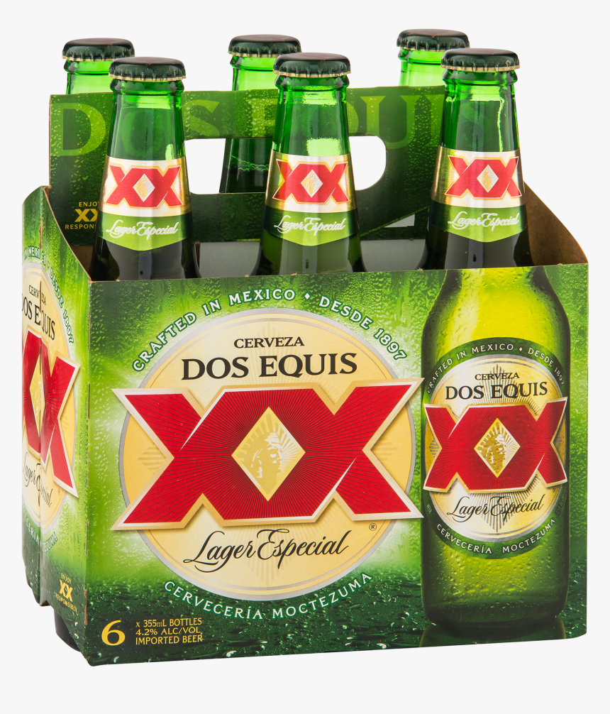 Dos Equis Lager Especial 6 Pack - Dos Equis 6 Pack, HD Png Download is free...