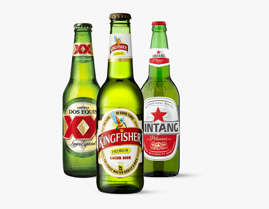 Kingfisher Beer Bottle, HD Png Download, Free Download