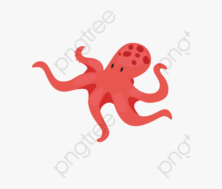 Cartoon Octopus, HD Png Download, Free Download