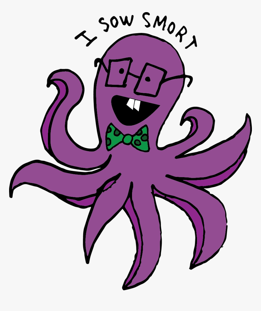 Transparent Purple Octopus Clipart, HD Png Download, Free Download