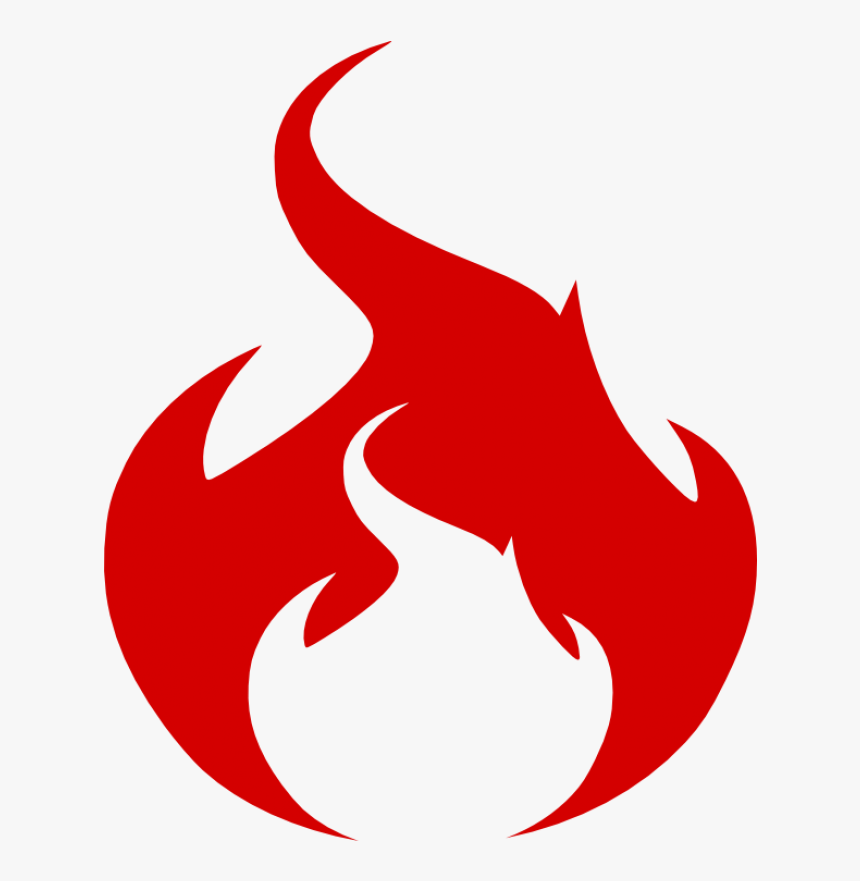 Red Fire Flame Logo - Red Fire Symbol Png, Transparent Png ...