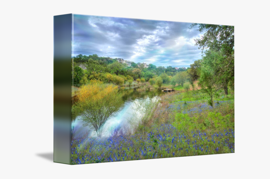 Clip Art Heavenly Landscape - Freshwater Marsh, HD Png Download, Free Download