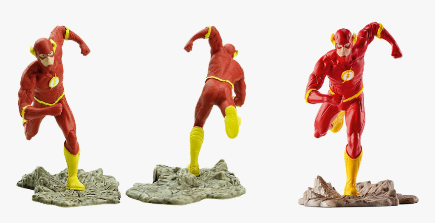 Figure, Flash, Collectible, Isolated, Film Character - Flash Figurine, HD Png Download, Free Download