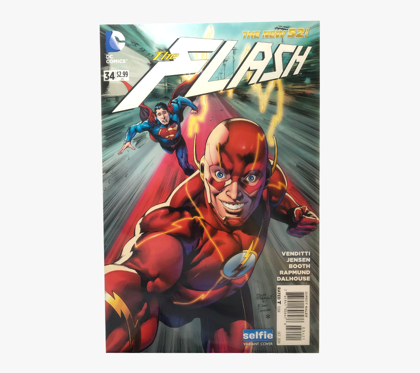 The Flash - Flash Selfie Cover, HD Png Download, Free Download