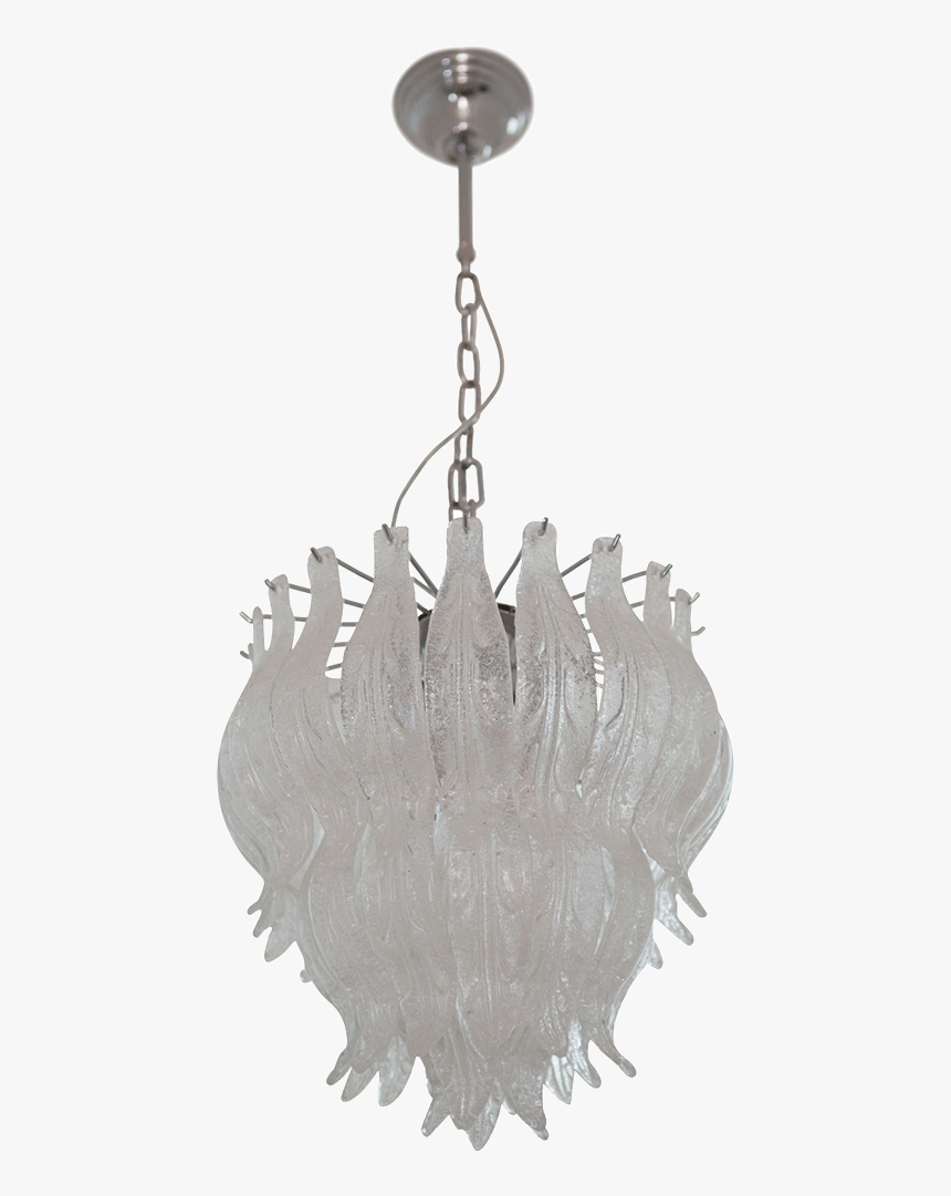 Glass Leaf Chandelier - Chandelier, HD Png Download, Free Download