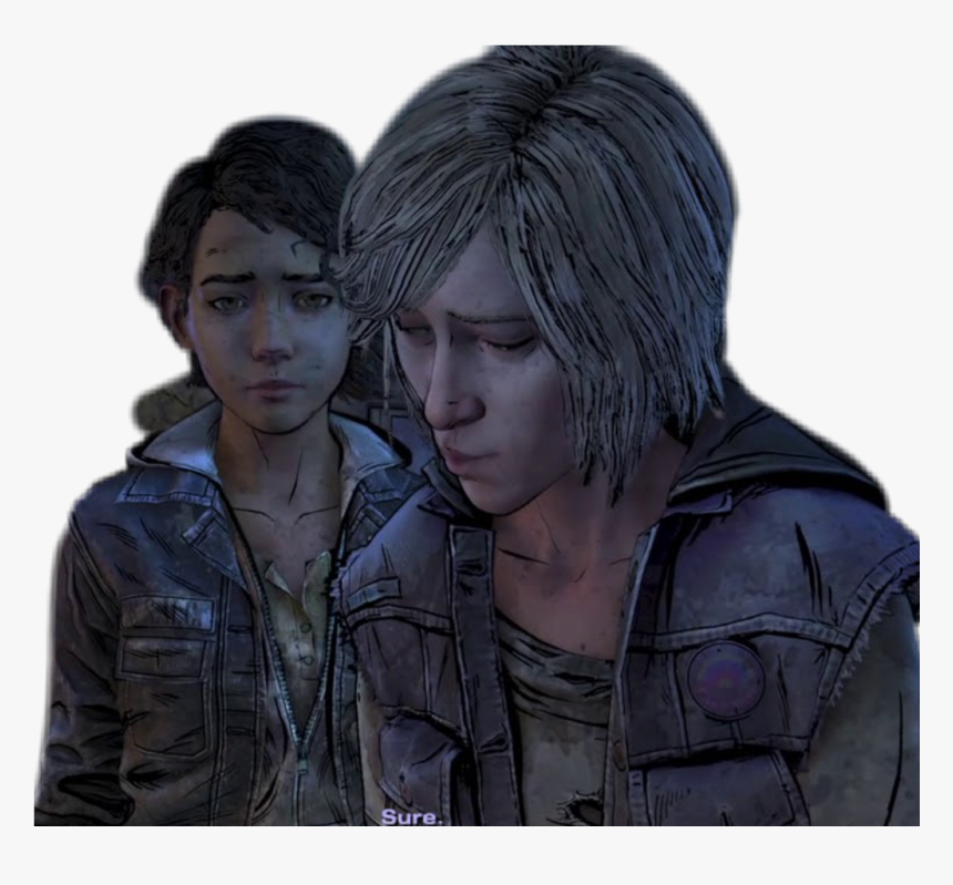 #violet #clementine #violetine #twd #twdg - Clementine And Violet Png, Transparent Png, Free Download