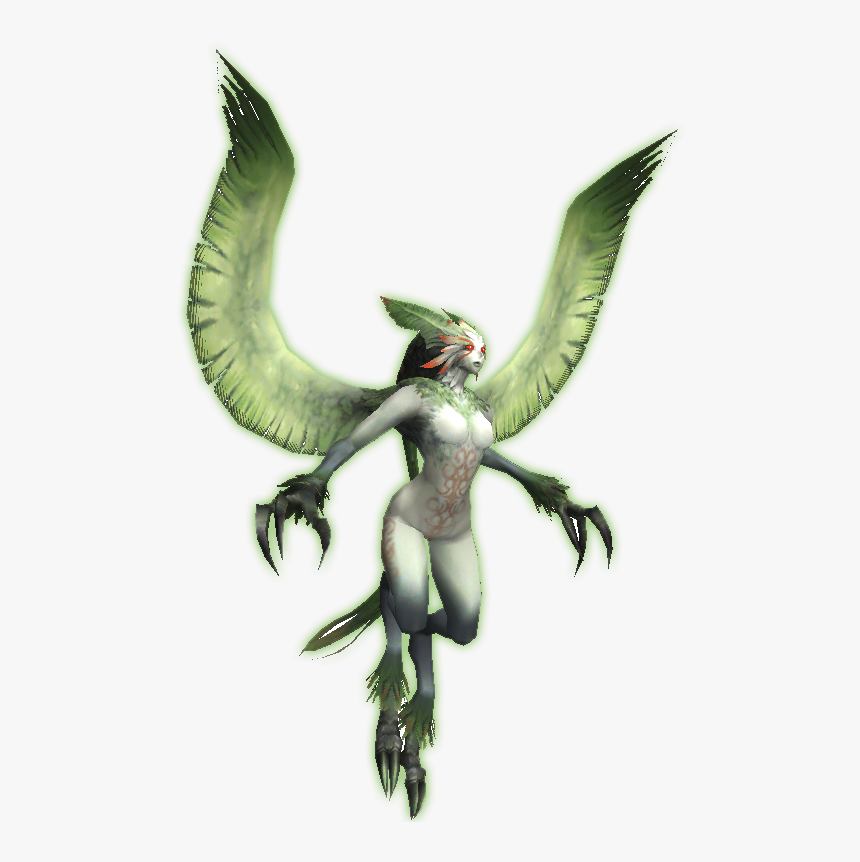 Ffxi Avatar Png - Garuda Final Fantasy, Transparent Png, Free Download