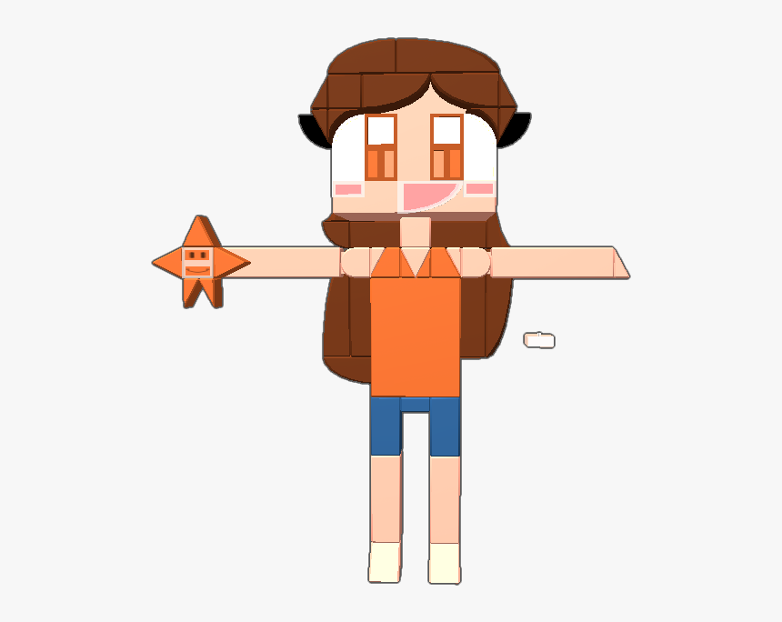 May I Be In A Cartoon Me And My Pet Starfish The Star - Illustration, HD Png Download, Free Download