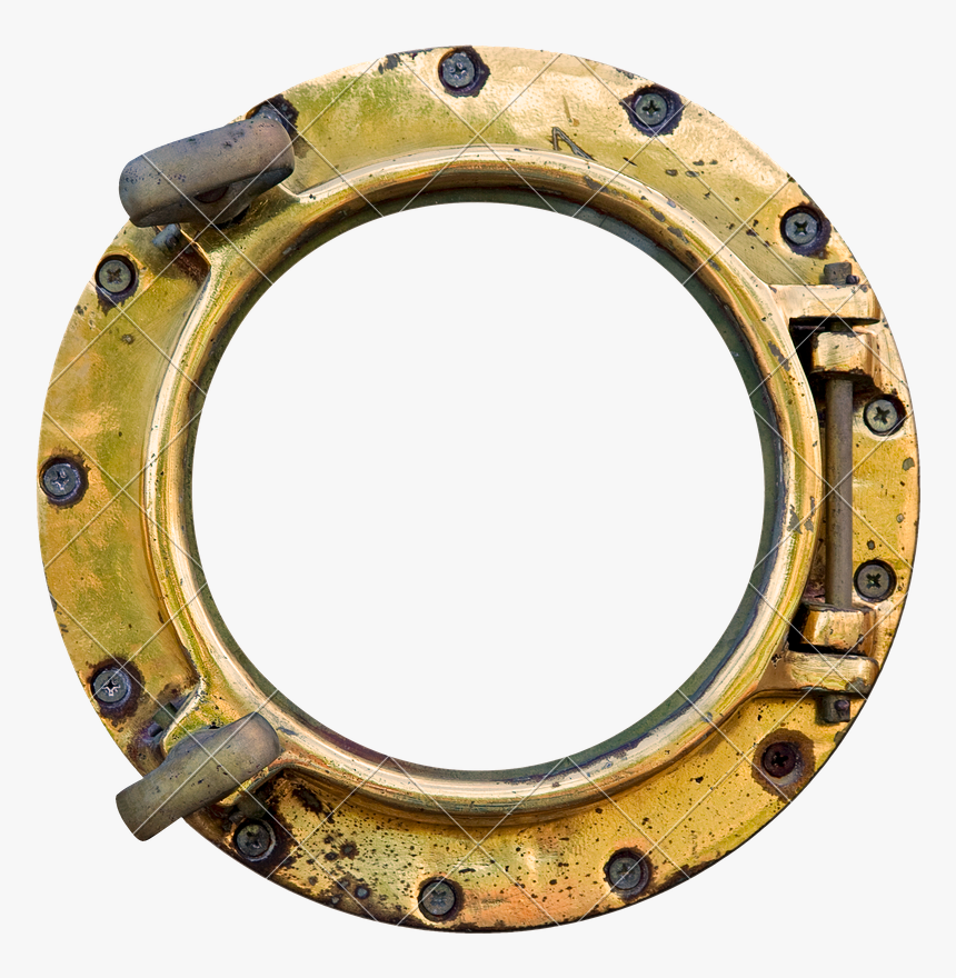 Old Golden Isolated On - Circle, HD Png Download, Free Download