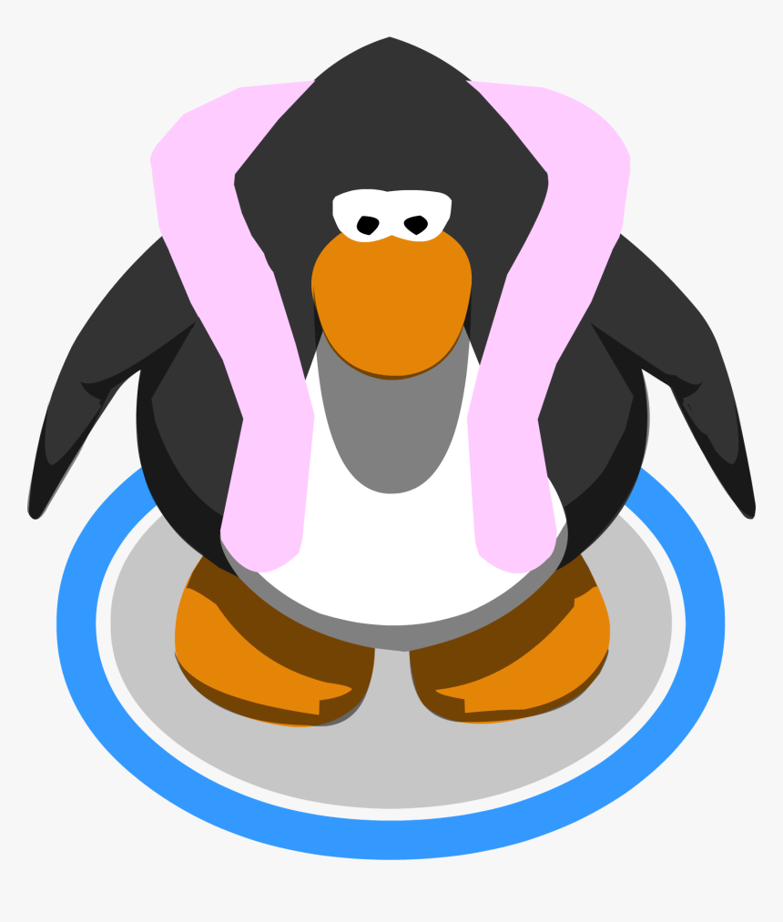 Pink Feather Boa Ingame Clipart , Png Download - Club Penguin Pumpkin Head, Transparent Png, Free Download