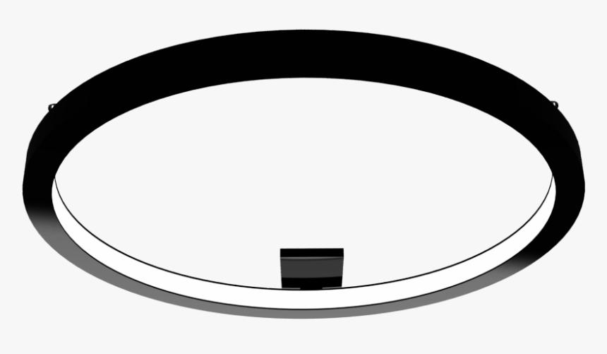 Ceiling Lamp Circular Frame - Pulsera De Caucho Con Oro, HD Png Download, Free Download